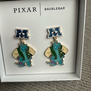 New! Pixar Sully- Monsters Inc BaubleBar Earrings